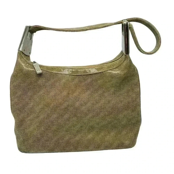 Stuart Weitzman soft leather shoulder hobo purse - Picture 2 of 13